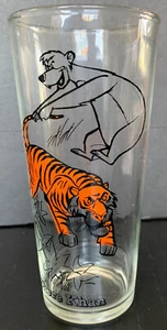 Vintage 1966 Disney The Jungle Book Shere Khan 16 Ounce Drinking Glass Tumbler - Picture 1 of 6