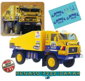 Pegaso 7222 Rallye Paris-Dakar, 1987 -C. del Val #603 (1:43) + Calcas CAMEL TEAM - Foto 1 di 17