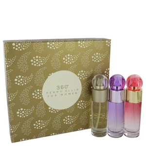 Perry Ellis 360 by Perry Ellis 3 PC Gift Set (Assorted 1 oz each) for Women - Picture 1 of 2