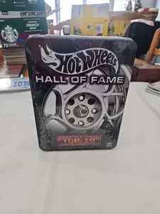 Hot Wheels 2003- Hall of Fame All Time Top Ten in Collector Tin New - Picture 1 of 15