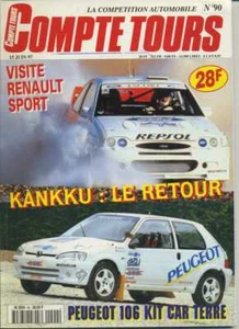 TOURENZÄHLER Nr. 90 06/1997106 KIT AUTO TERRE KANKKUNEN RENAULT SPORT - Bild 1 von 1
