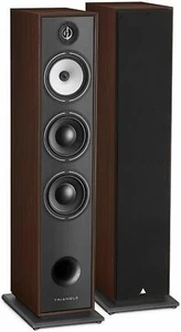 TRIANGLE BOREA BR08 COPPIA DI CASSE ACUSTICHE WALNUT  - Picture 1 of 1