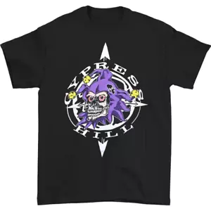 T-shirt hip hop vintage Cypress Hill band cotone nero maglietta unisex da S a 5xl 32 - Foto 1 di 4