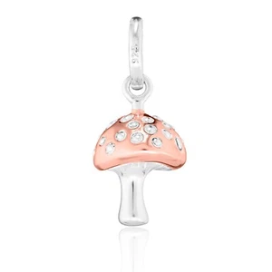 STERLING SILVER MUSHROOM CHARM by GEMMA J CMN341 - Picture 1 of 4