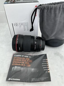 Canon EF 135mm f/2L USM Lens - EXCELLENT CONDITION!! - Picture 1 of 10