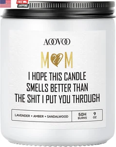 Candle Gifts for Mom - Funny Birthday Gifts, Mother'S Day, Lavender Scented, 9 O - Picture 1 of 8