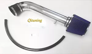 Black Blue Air Intake System Kit + Filter For 2012-2016 Jeep Wrangler 3.6L V6 - Picture 1 of 1