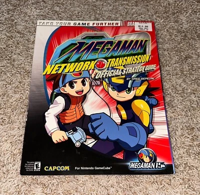 Mega Man Network Transmission Strategy Guide, Brady 2003, Gamecube (GC) - Image 1 of 3