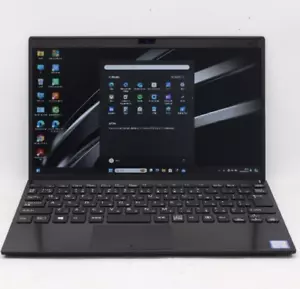 SONY VAIO VJPJ11C12N i5 8GB/SSD256GB SSD win11pro 12.5in Black Adaptar - Picture 1 of 6