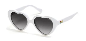 NWT GUESS GU8600-21B Sunglasses White Brand New - Picture 1 of 2
