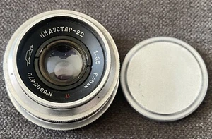 Rare Industar-22 non-collapsible lens 3,5/50 mm M39 SLR mount - Picture 1 of 8