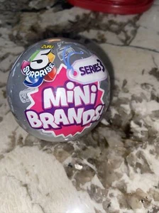 Mini Brands Serie 3 Grigio Ball Zuru 5 Sorpresa Nuovo In Confezione Sigillato - Foto 1 di 3