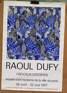 Affiche originale ancienne Raoul Dufy - Charlie Chaplin /RS3 - Picture 1 of 3