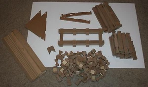 Very large building logs not sure what brand - over one inch thick - take a look - Picture 1 of 1