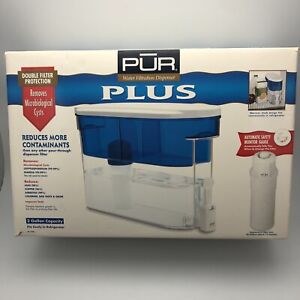 Pur Water Filtration Dispenser Plus DS-1700 Fridge 2 Gal Capacity w/ Filter USA!