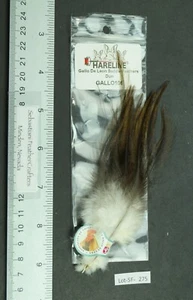 Hareline Gallo De Leon Dun Saddle Hackles Lot-SF 275 - Picture 1 of 2
