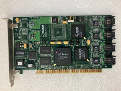 3Ware 8506-8 PCI SATA Escalade Controller 8-port Raid Card ~ - Image 1 of 4