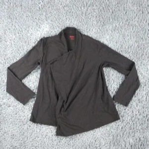 Camisa Michael Kors para mujer grande negra incorporada sin mangas manga larga - Imagen 1 de 12