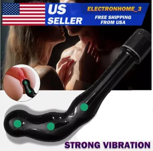 P-spot Prostate Massager Anal Vibe Vibrator-Stimulator Butt Plug Sex-toy-for-Men - Picture 1 of 11