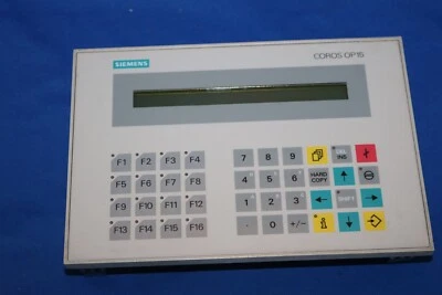 Siemens Simatic s5 Siemens 6AV3515-1EB01 Pannello operatore Siemens OP15-A OP... - Immagine 1 di 4