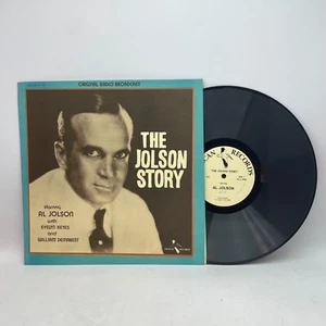 Al Jolson The Jolson Story Vinyl LP 1950s? 1960s? Repress VG+/VG+ Country Folk - Picture 1 of 2