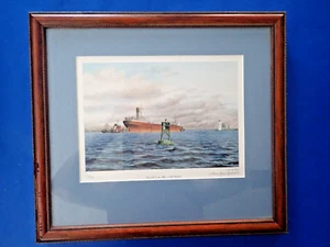 Signed & Numbered 5/100 Art Print by Hans Boye Boyesen Matted, Framed 16.5X 14.5 - Picture 1 of 12