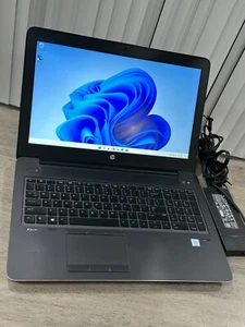 HP ZBook 15 G4 Core i7-7820HQ. 2.90GHz 32GBDDR4 512GB SSD Nvidia M1200 Win10PRO - Picture 1 of 9