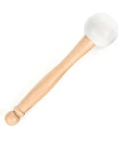 SoundChakra Rubber Ball Striker Mallet with Wooden Handle for Crystal Quartz or  - Picture 1 of 2