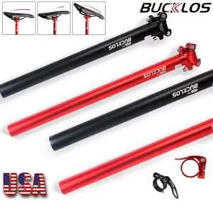 27.2mm Seatpost Aluminum Alloy 30.8/31.6*350/400mm Mountain Bike Seat Tube Clamp - Picture 1 of 14