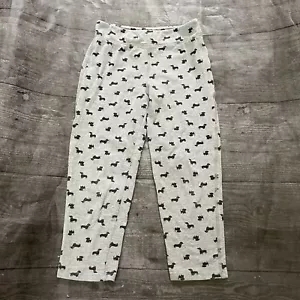 Girl’s Gap Kids Dachshund Dog Cropped Pants XL Gray - Picture 1 of 5