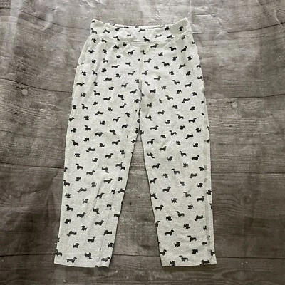 Girl’s Gap Kids Dachshund Dog Cropped Pants XL Gray - Image 1 of 4