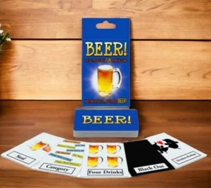 Beer! The Outrageously Fun Drinking Game Card Deck 2-6 Players adult party - Picture 1 of 1