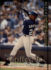 1998 (MARINERS) Fleer Tradition Update #U7 Ken Griffey Jr. HL