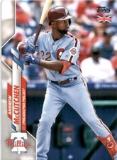 2020 Topps Philadelphia Phillies #PHI-8 Andrew McCutchen Great!