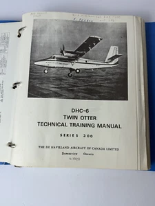 1971 DeHavilland Canada DHC-6 Twin Otter Technical Training Manual Series 300 - Foto 1 di 7