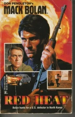 Red Heat Mack Bolan Executioner Don Pendleton Gold Eagle Books - Image 1 of 2