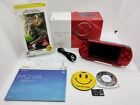 Radiant Red Sony PSP 3000 System [TESTED] Playstation  [REGION FREE] w/Box
