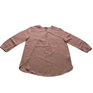 NWT NYDJ 3/4 Sleeve Pleat Back Blouse Size Small - Picture 1 of 11