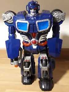 TRANSFORMERS - ROBOT - HAPPY KID TOY GROUP - 2012 - 14" TALL , GOOD CONDITION. - Picture 1 of 14