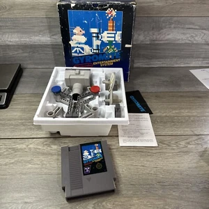 GYROMITE BIG BOX 1985 Nintendo NES in Box Rare Black box Series Grail - Picture 1 of 24