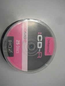 Intenso CD-R, 25 Discs, 800MB, NEU!!! - Bild 1 von 3