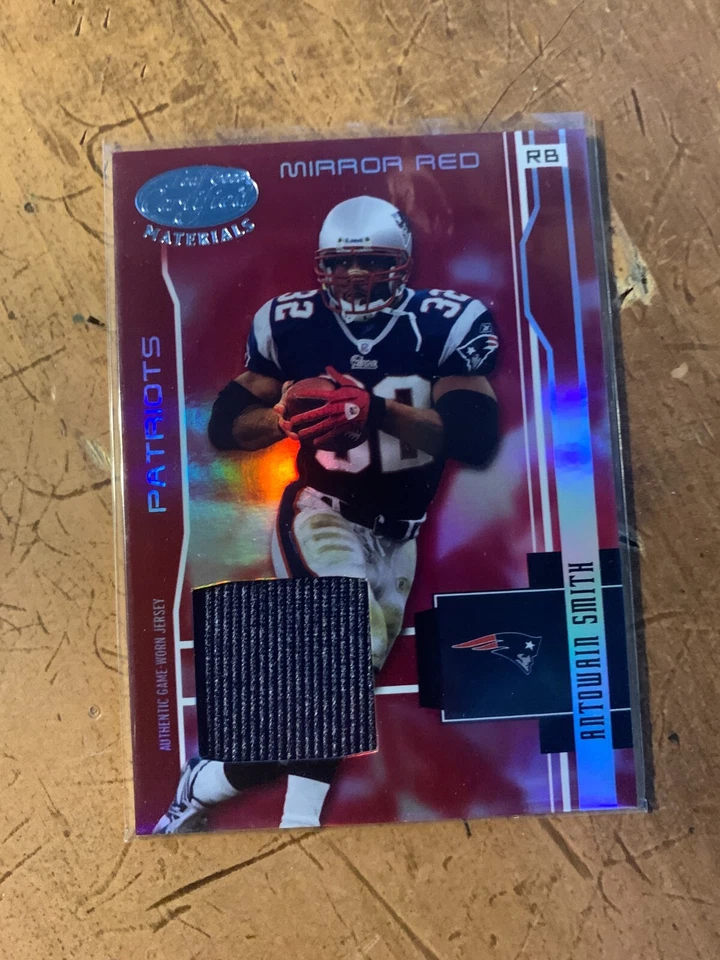 2003 Leaf Certified Materials Mirror Red #78 Antowain Smith /150 - Image 1 of 2
