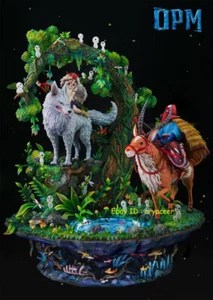 Preventa OPM Studio Hayao Miyazaki Princesa Mononoke Escena Limitada Estatua - Imagen 1 de 8