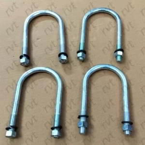 PERNOS EN U CON ARANDELAS / TUERCAS - RESORTES DE HOJA TRASEROS PARA SUZUKI SAMURAI '85-'95 - Imagen 1 de 3