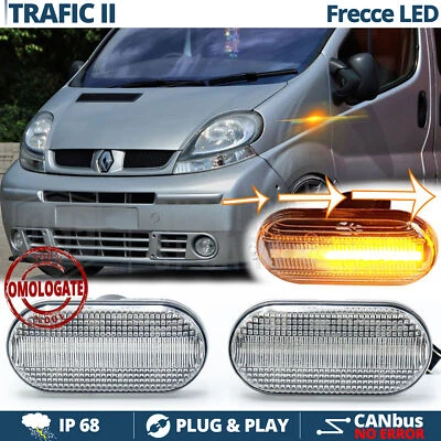 Frecce LED Sequenziali per Renault TRAFIC 2 DINAMICHE CANbus PLUG & PLAY - Immagine 1 di 4