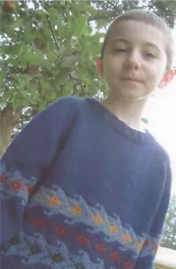 Marie Grace Designs Knitting Pattern - A Little Fishy Child Fish Sweater 2-12 - Picture 1 of 3
