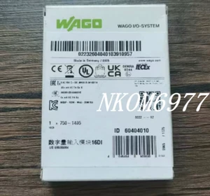 1 pieza módulo 7501405 wago 750-1405 módulo totalmente nuevo - Imagen 1 de 3
