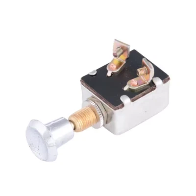 Calterm 42200 Switch Chrome 15 Amp Push-Pull Switch