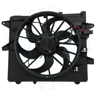 Conjunto de ventilador de refrigeración del radiador para Ford Mustang Base 2005 2006-2014 V6 GT V8 Foto 1 de 4