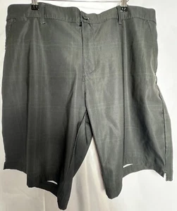 Men’s SLAZENGER Black Check Shorts. UK 40. Zip Fly Belt Loops. 4 Pocket. Logo. - Picture 1 of 9